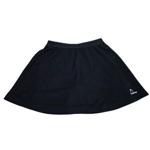 HEAD Women's Black Tennis Skort Size Small Made in USA Athletic Golf Skirt Skort